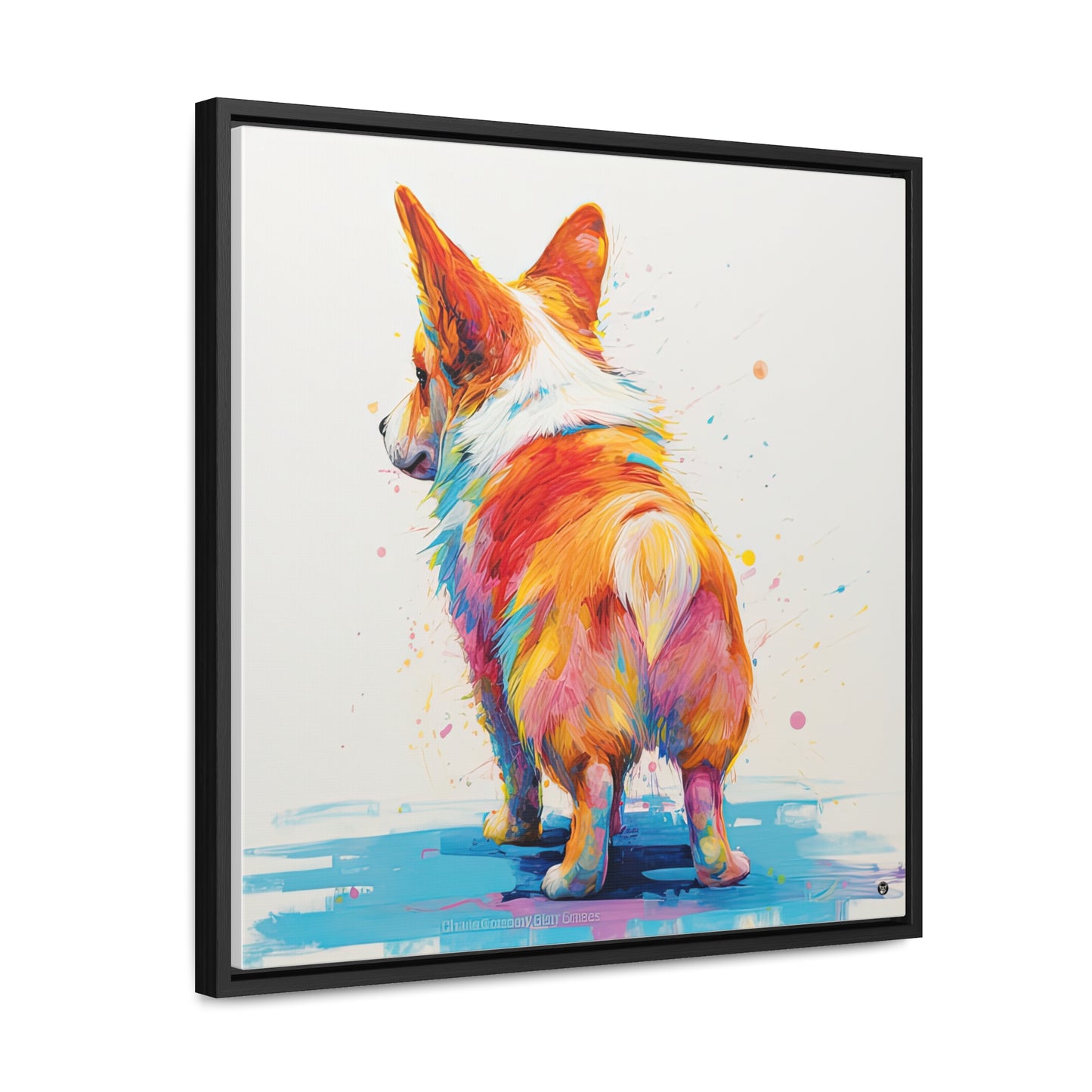 Rump Toast - Framed on Canvas