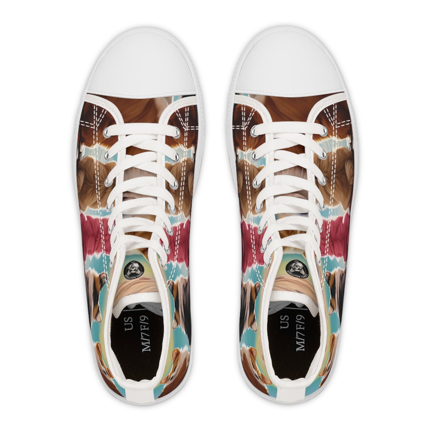 Corgi Lake - Women's High Top Sneakers