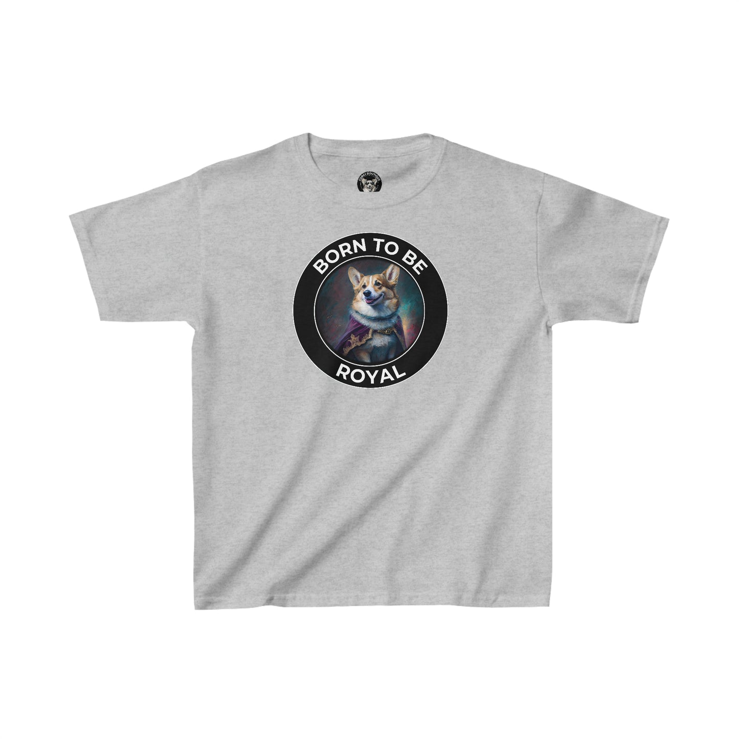 Born To Be Royal - Kids Heavy Cotton Tee