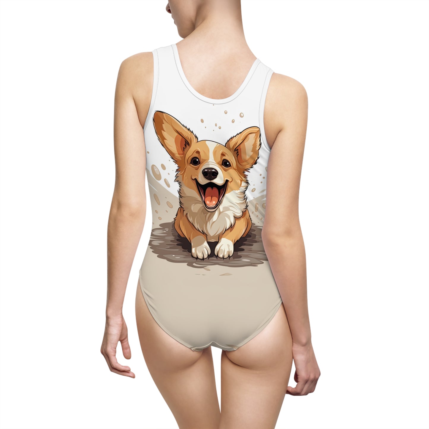 Corgi Cuteness - Classic One-Piece Swimsuit