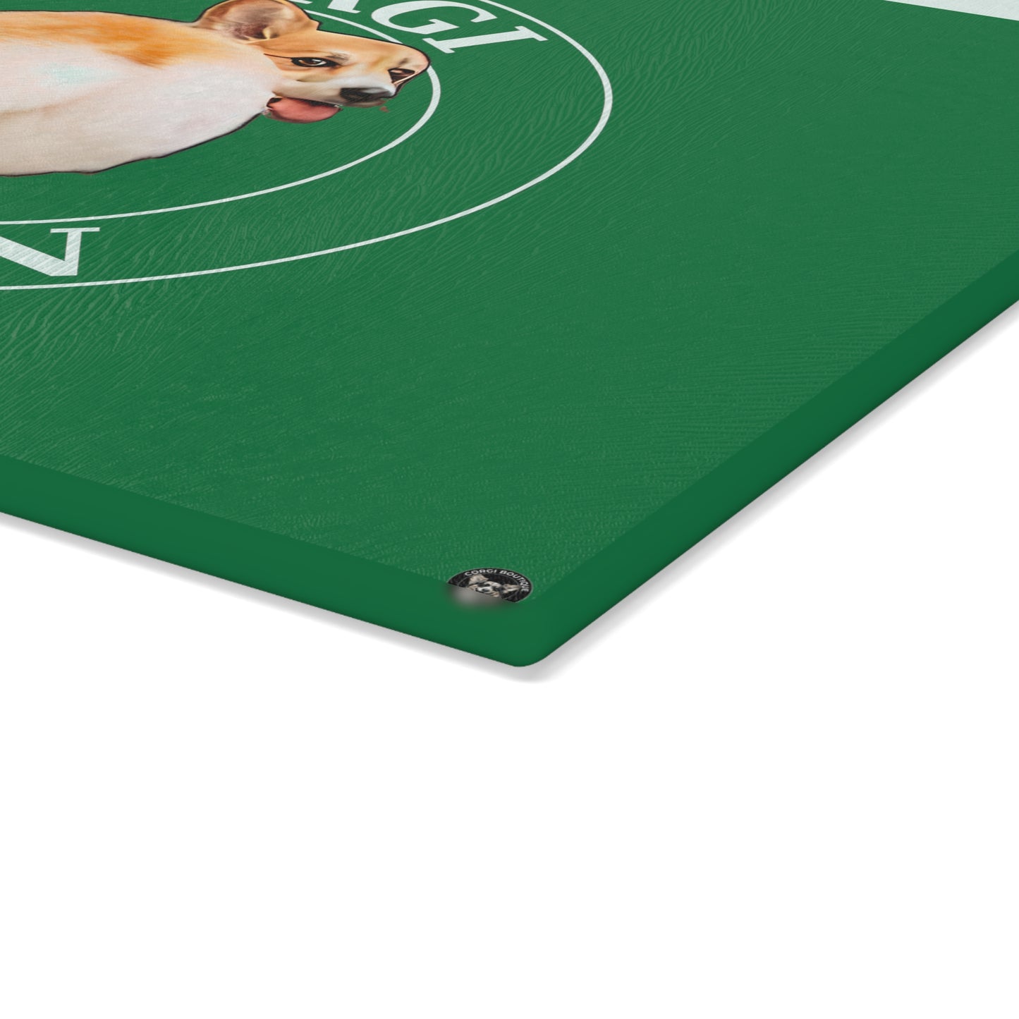 Corgi Nation - Glass Cutting Board