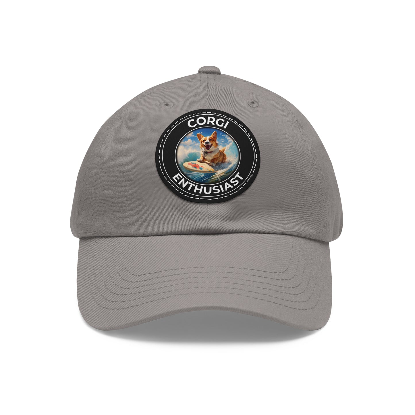 Corgi Enthusiast - Cap with Leather Patch