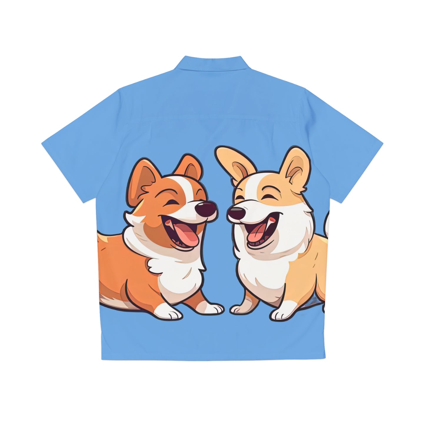 Corgi Couple Hawaiian Shirt