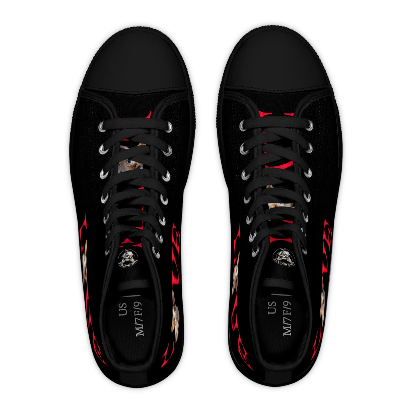 LOVE - Women's High Top Sneakers