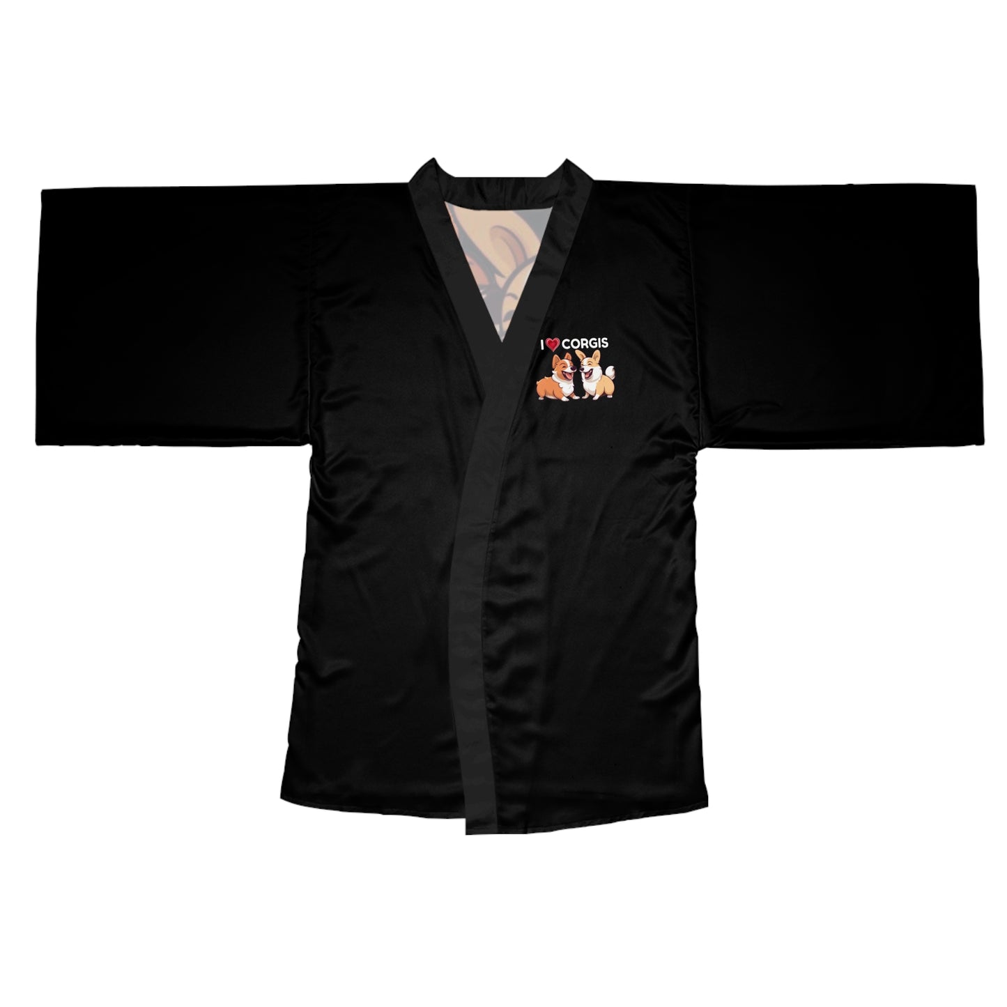 I Heart Corgis Kimono Robe