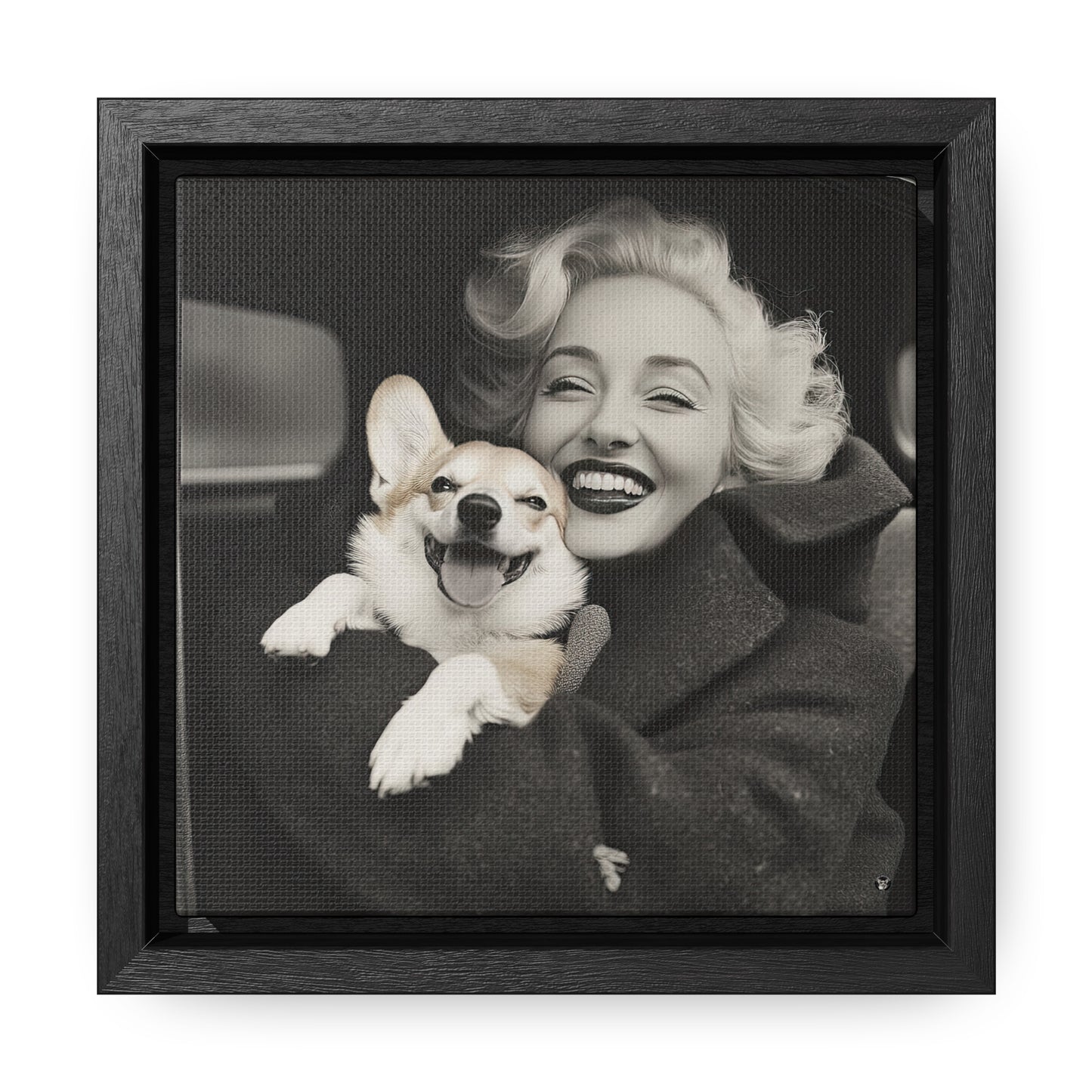 Marilyn's Bestie - Framed on Canvas