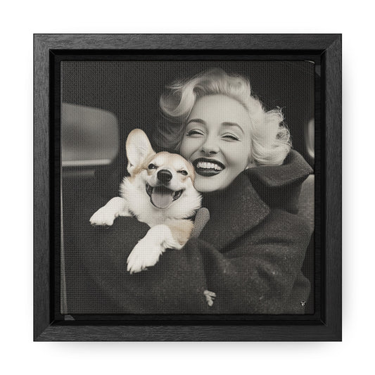 Marilyn's Bestie - Framed on Canvas