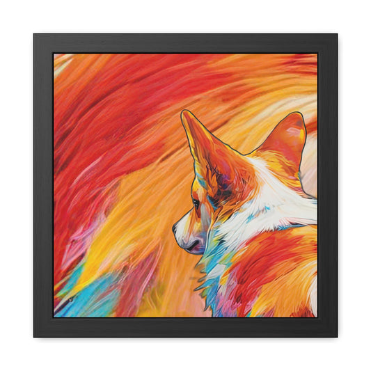 Peekaboo Framed Print