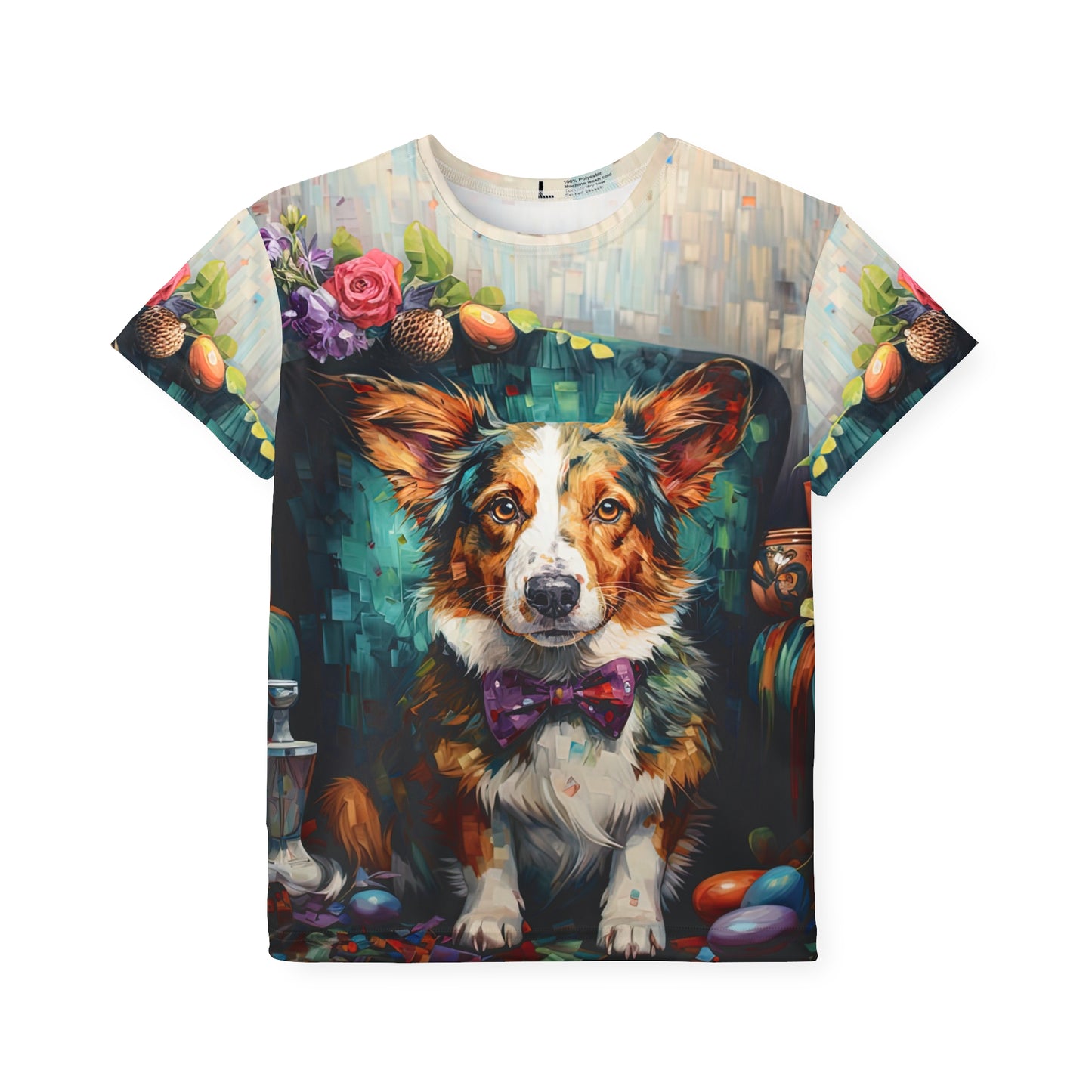 Formal Corgi Kid's Sports Tee