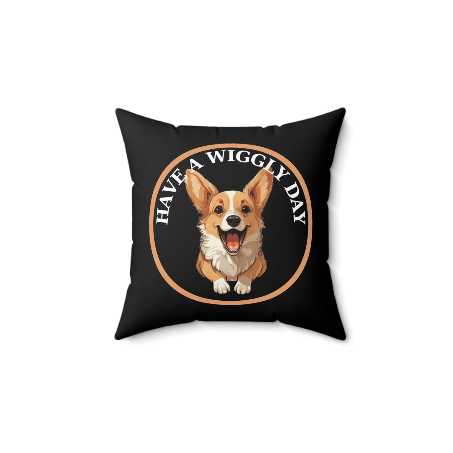 Have a Wiggly Day - Throw Pillow