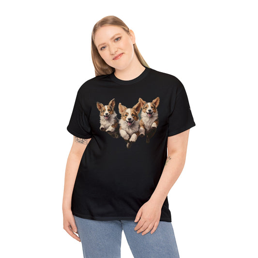 Corgi Enthusiasm - Unisex Heavy Cotton Tee
