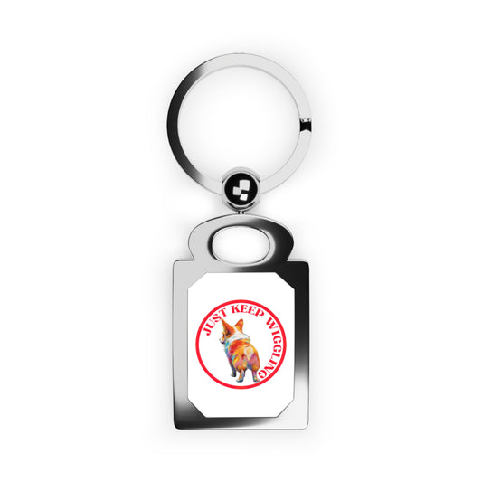 Just Keep Wiggling - Key Ring