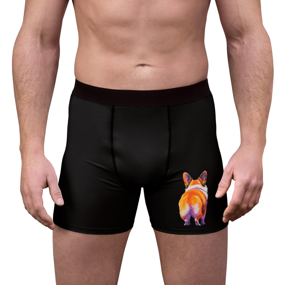 Shake Your Puppy Maker Black Boxer Briefs!