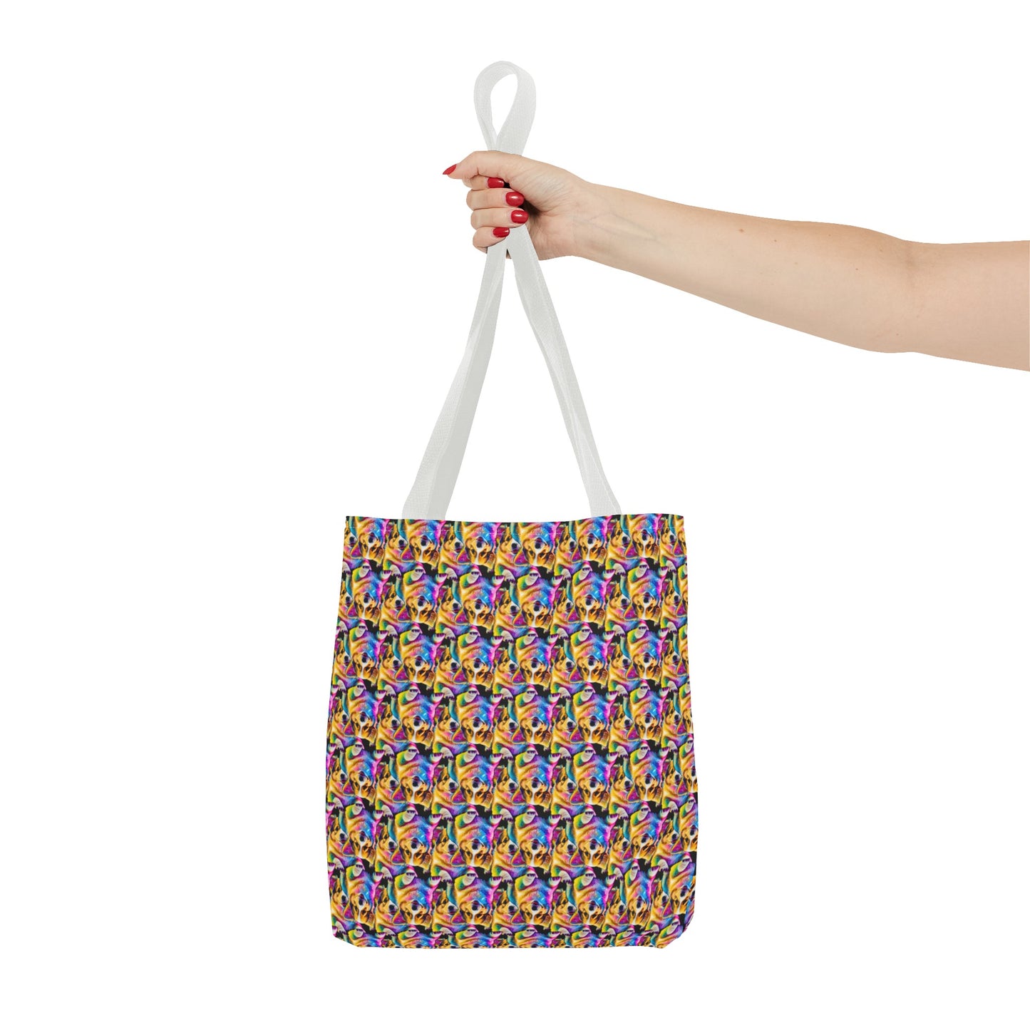 Colorful Corgi Mosaic - Tote Bag