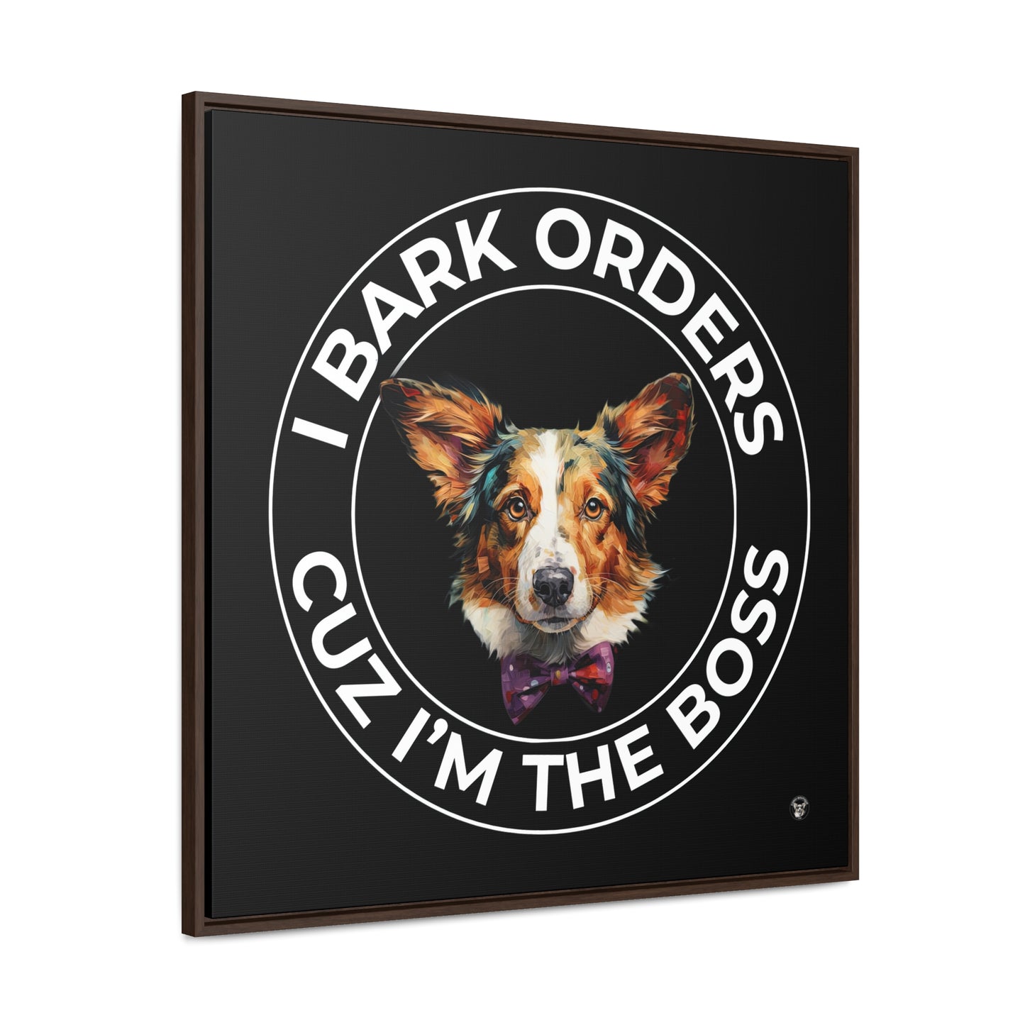 The Boss - Framed on Canvas