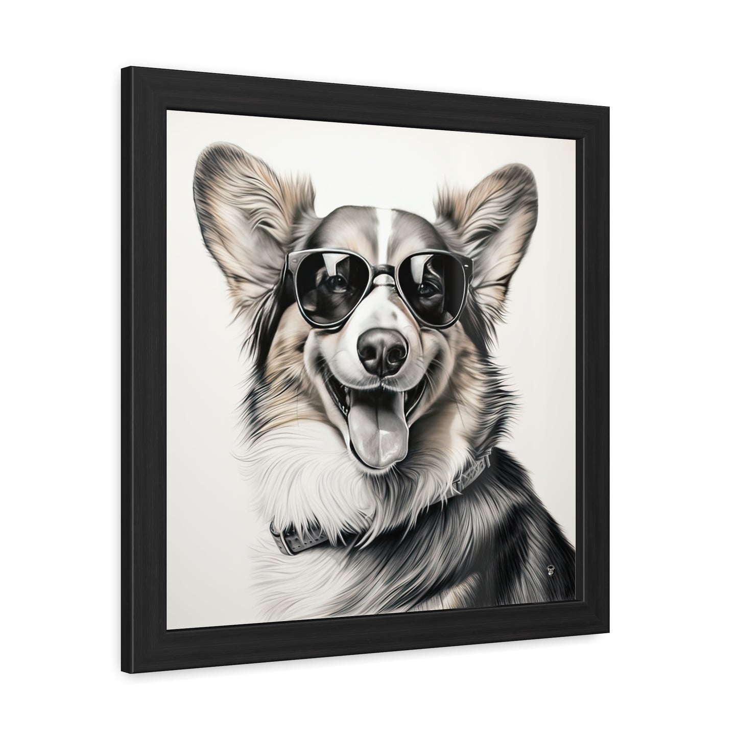 Corgi Cool - Framed Print