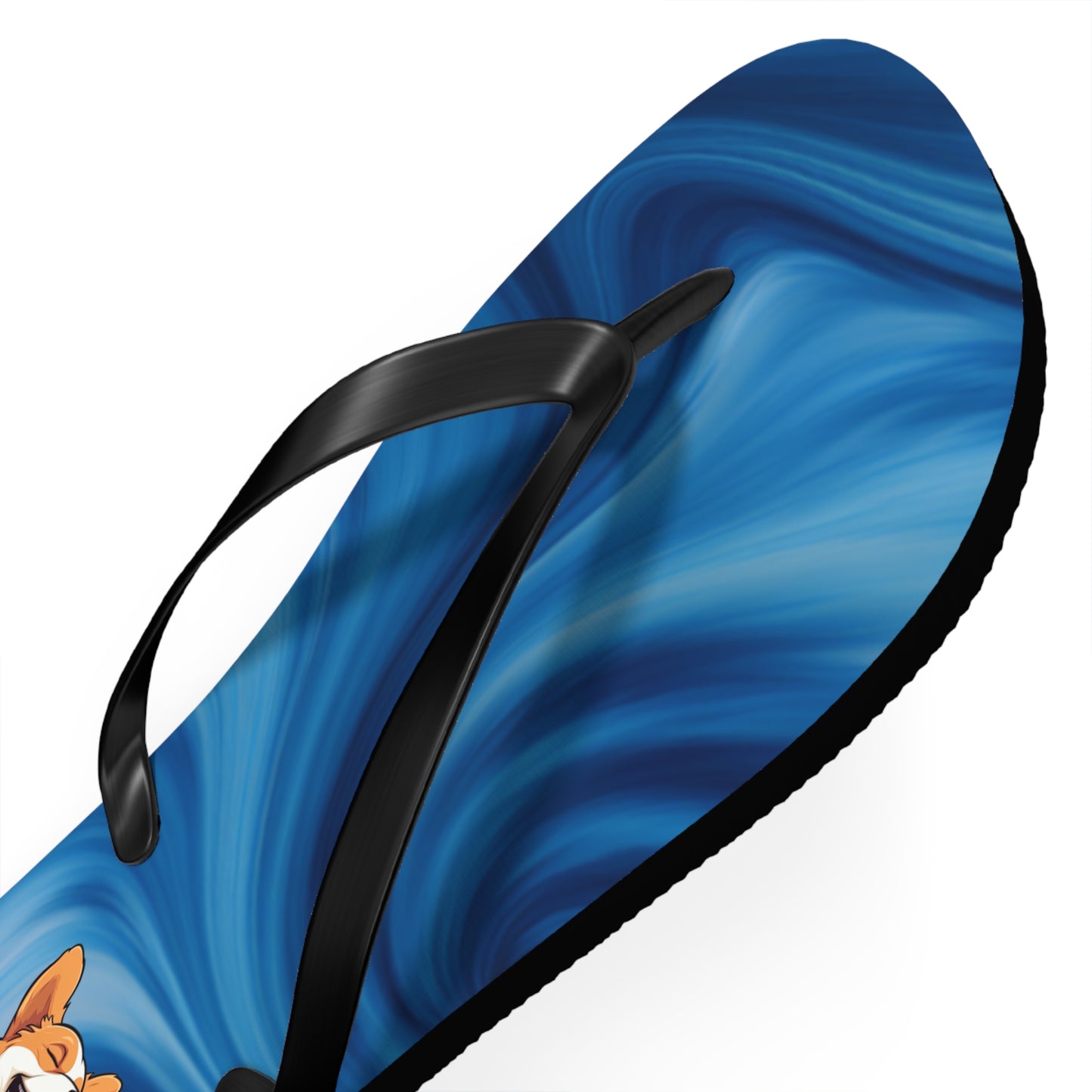 Comical Corgi Flip-Flops