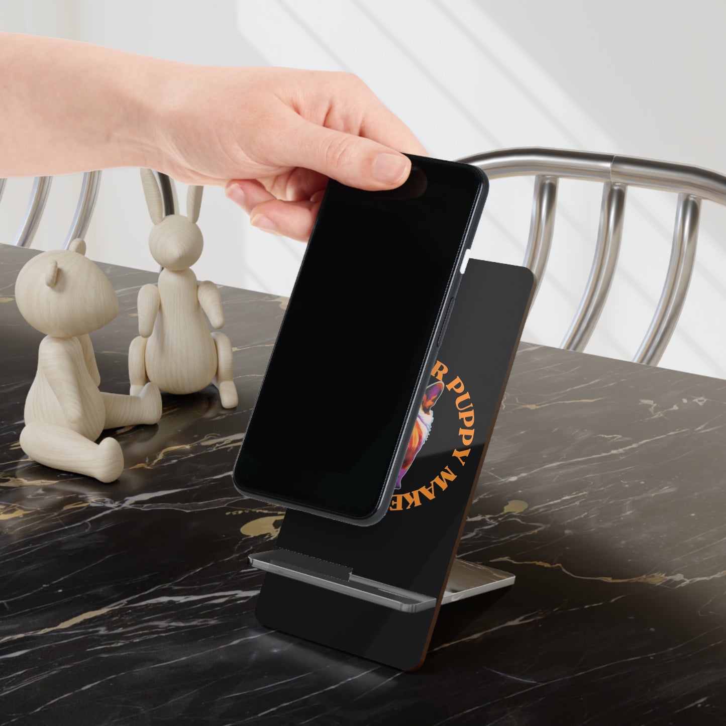 Shake Your Puppy Maker - Phone Stand