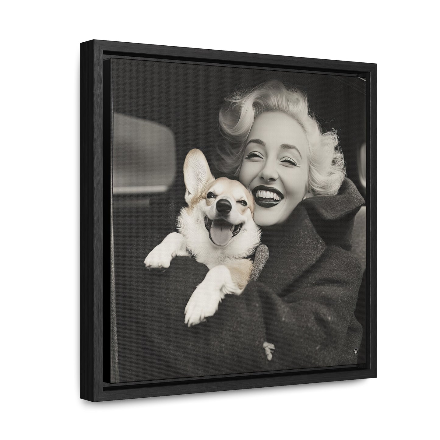 Marilyn's Bestie - Framed on Canvas