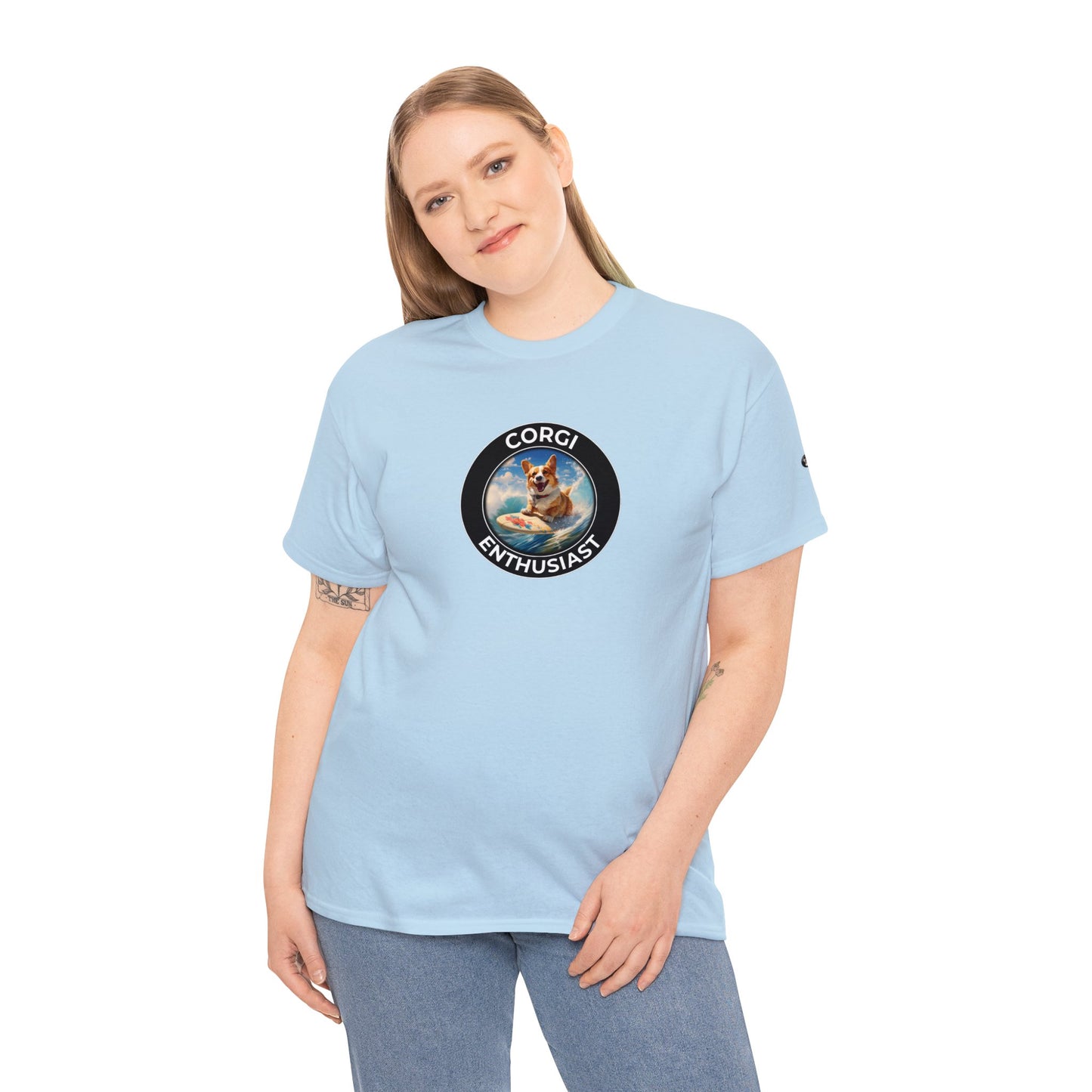 Corgi Enthusiast - Unisex Heavy Cotton Tee