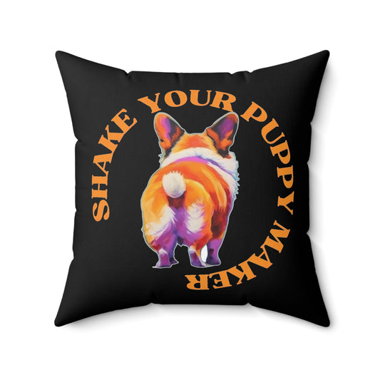 Shake Your Puppy Maker - Throw Pillow