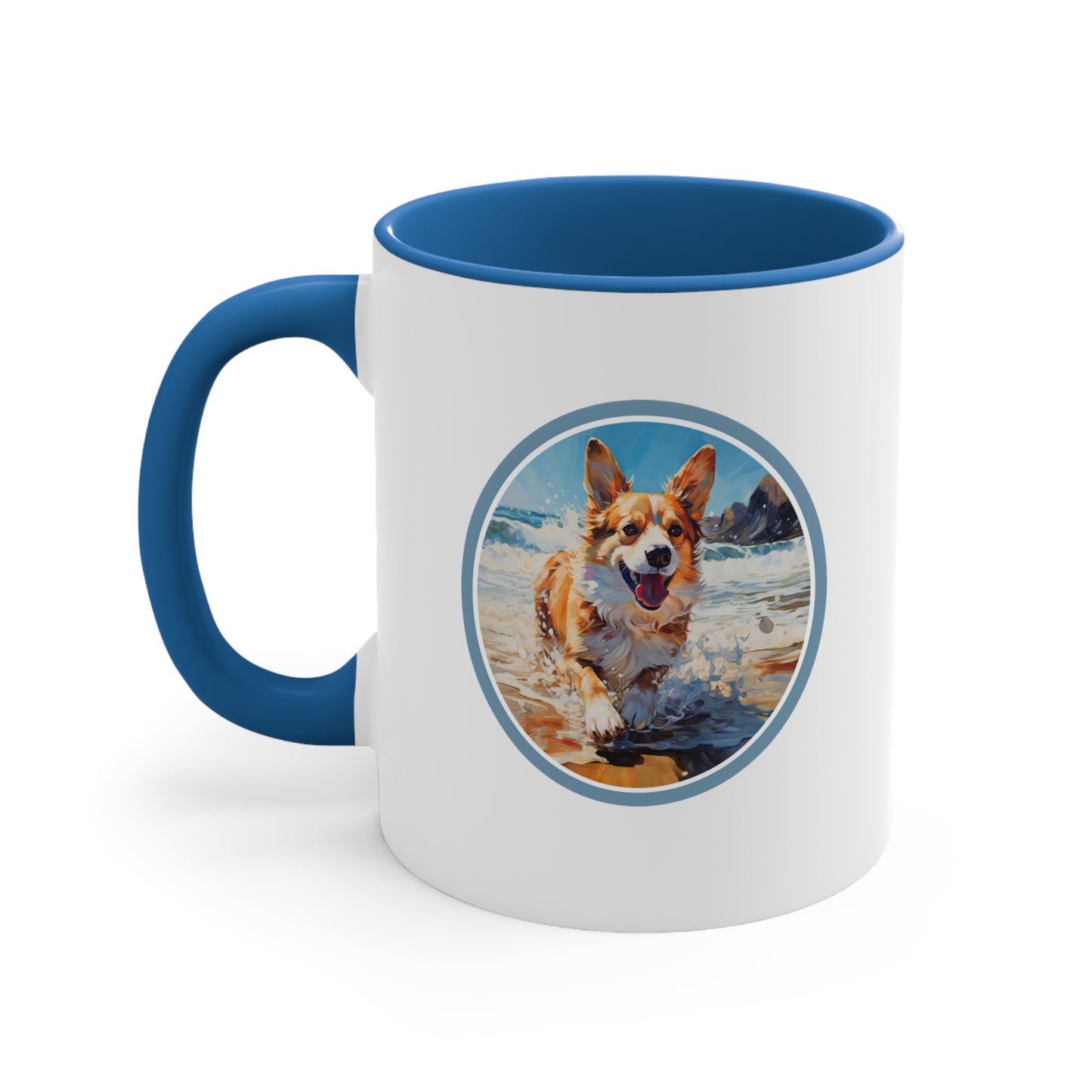 Coastal Corgi - Mug