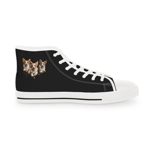 Corgi Enthusiasm - Men's High Top Sneakers