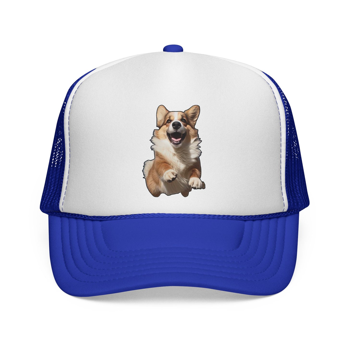 Super Corgi Trucker
