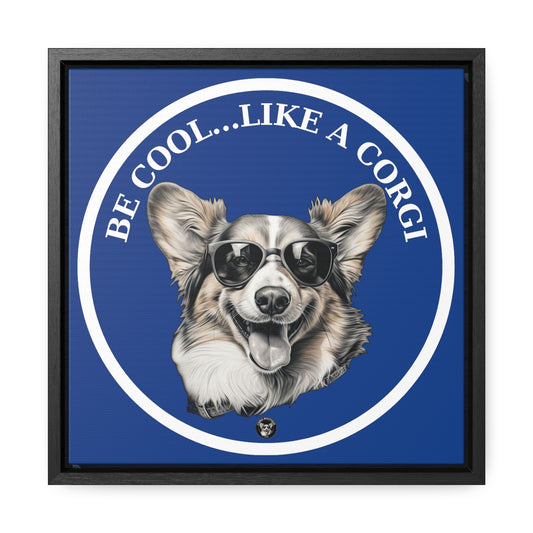 Be Cool - Framed on Canvas