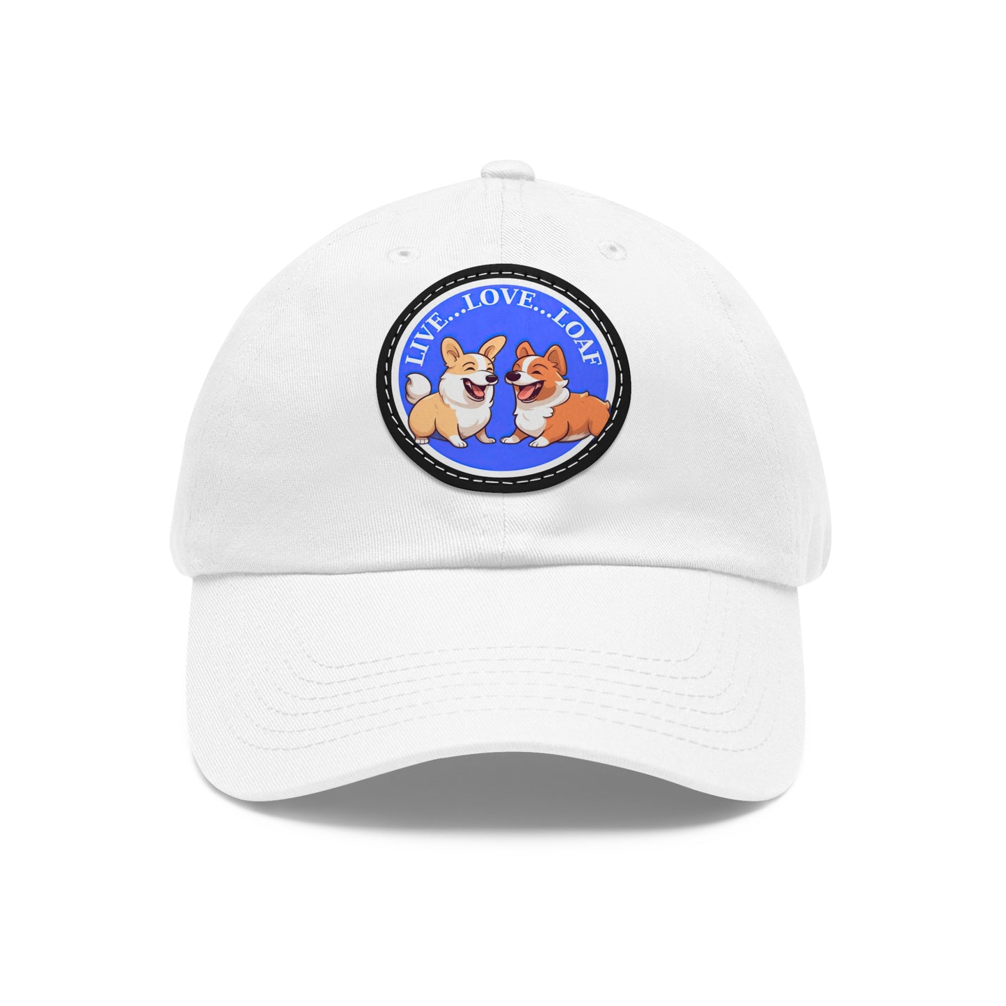 Live...Love...Loaf - Cap with Leather Patch