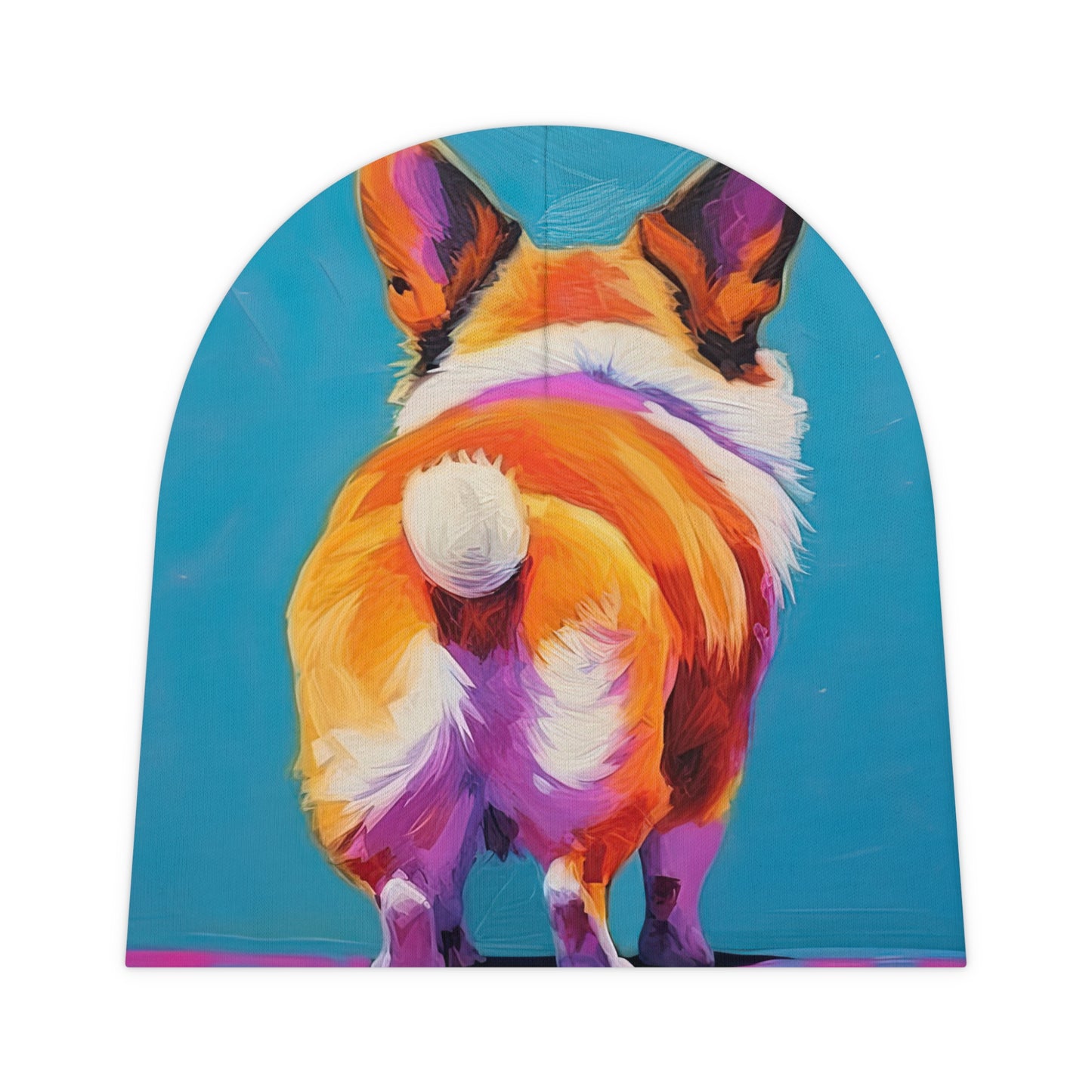 Corgi Butt Baby Beanie