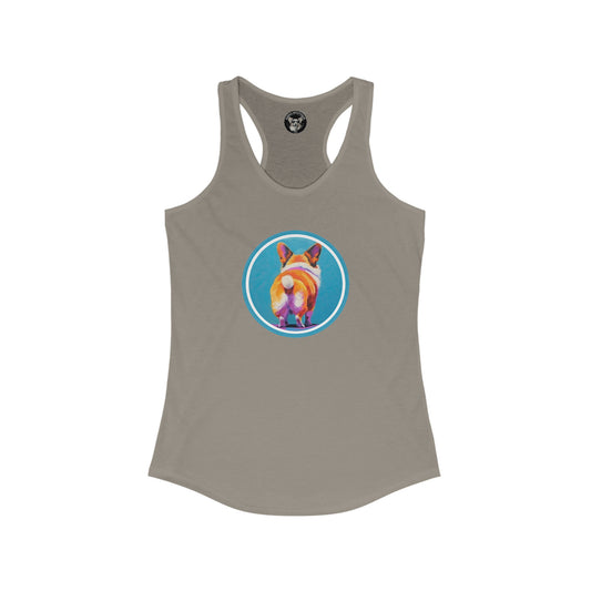 Corgi Butt - Racerback Tank