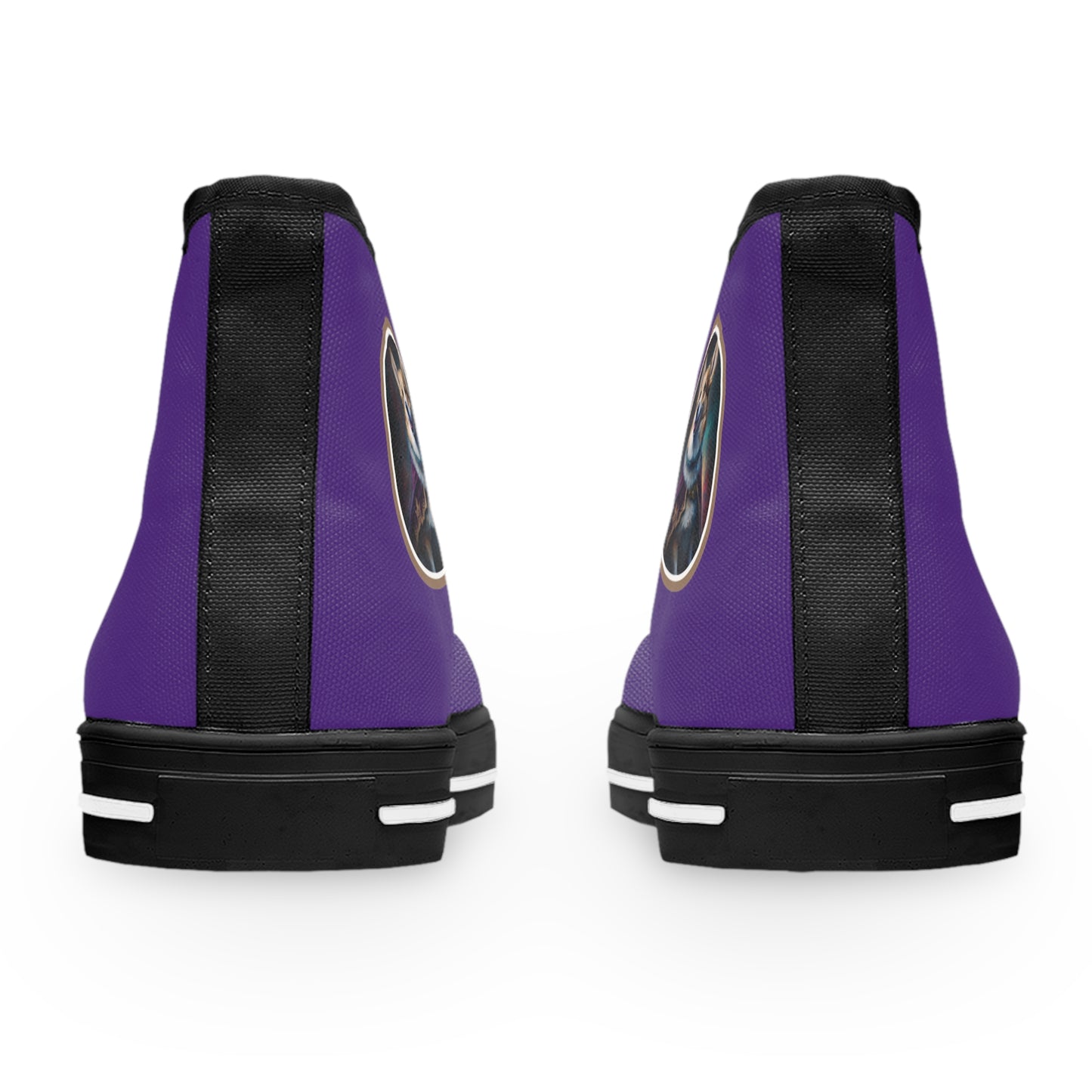 Corgi Royalty - Women's High Top Sneakers