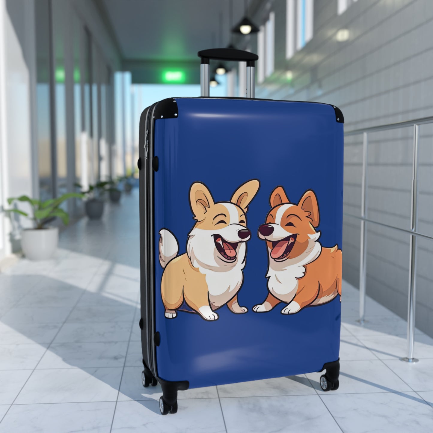 Corgi Couple - Suitcase