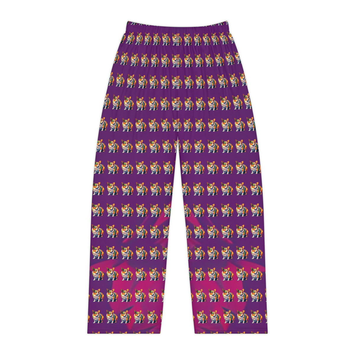 Scouter Corgi Watercolor Repeater Pattern Women's Lounge Pants