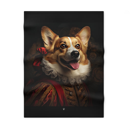 Renaissance Corgi - Baby Blanket