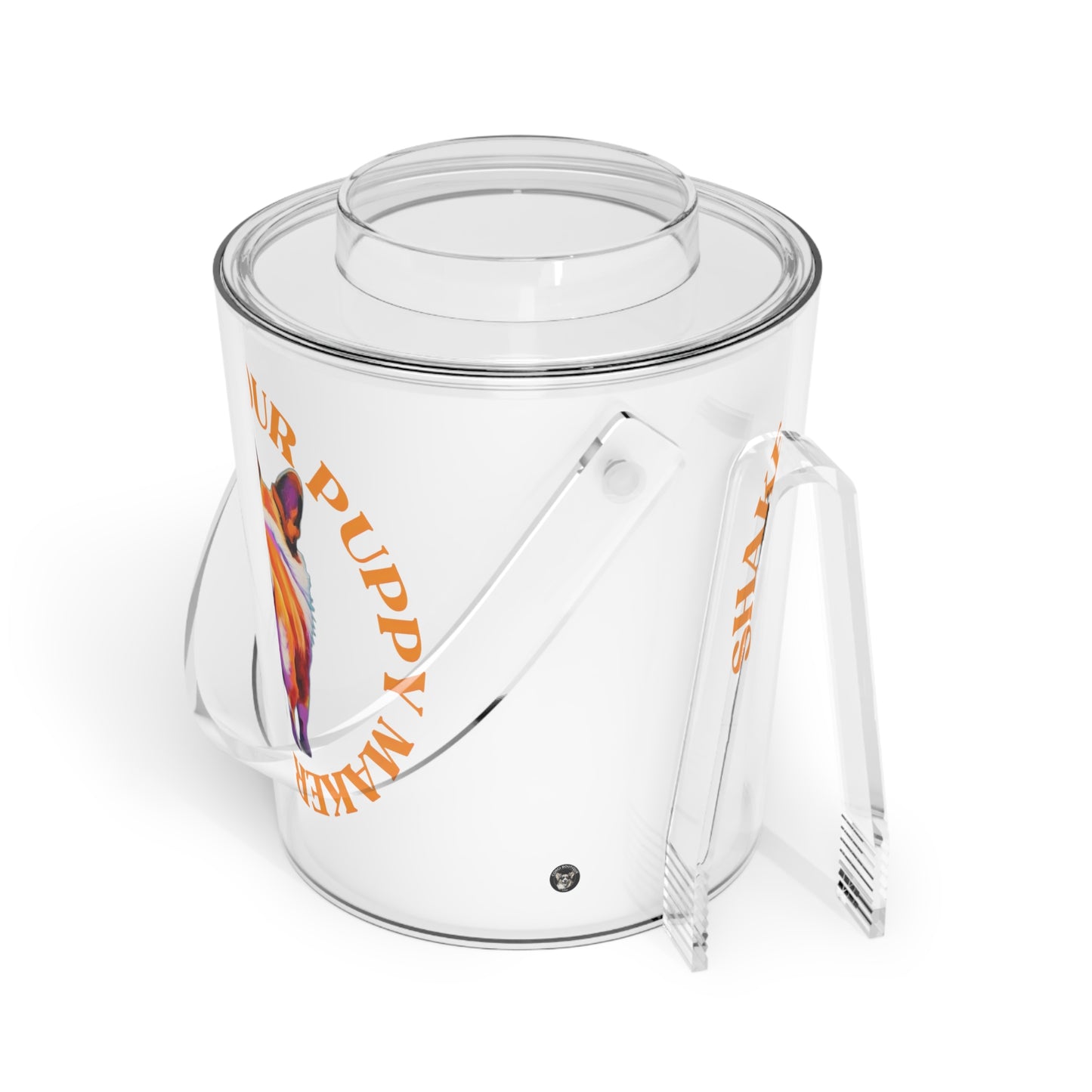 Shake Your Puppy Maker - Ice Bucket with Tongs