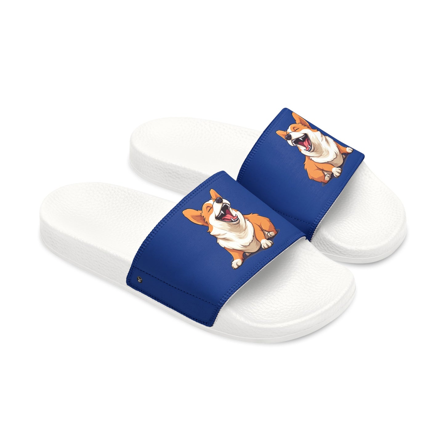 Comical Corgi - Men's Slide Sandals