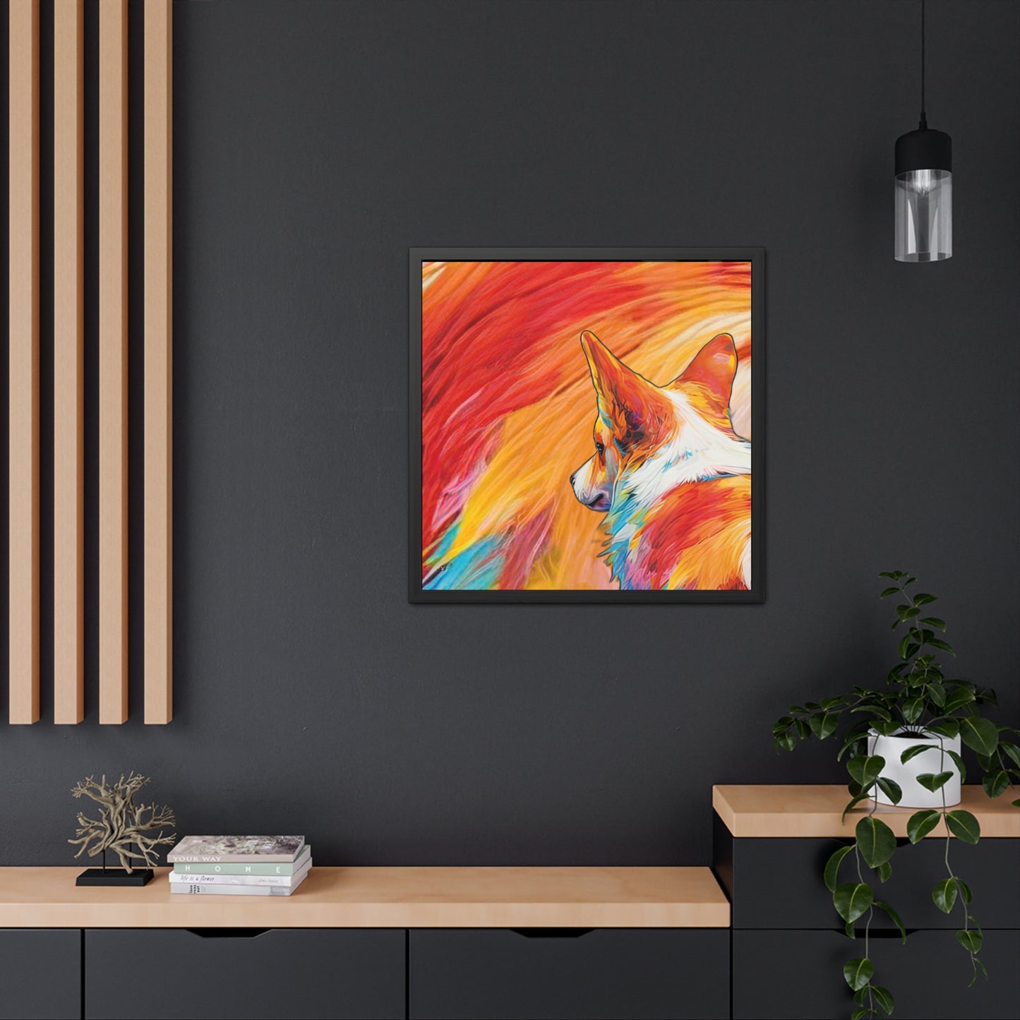 Peekaboo Framed Print