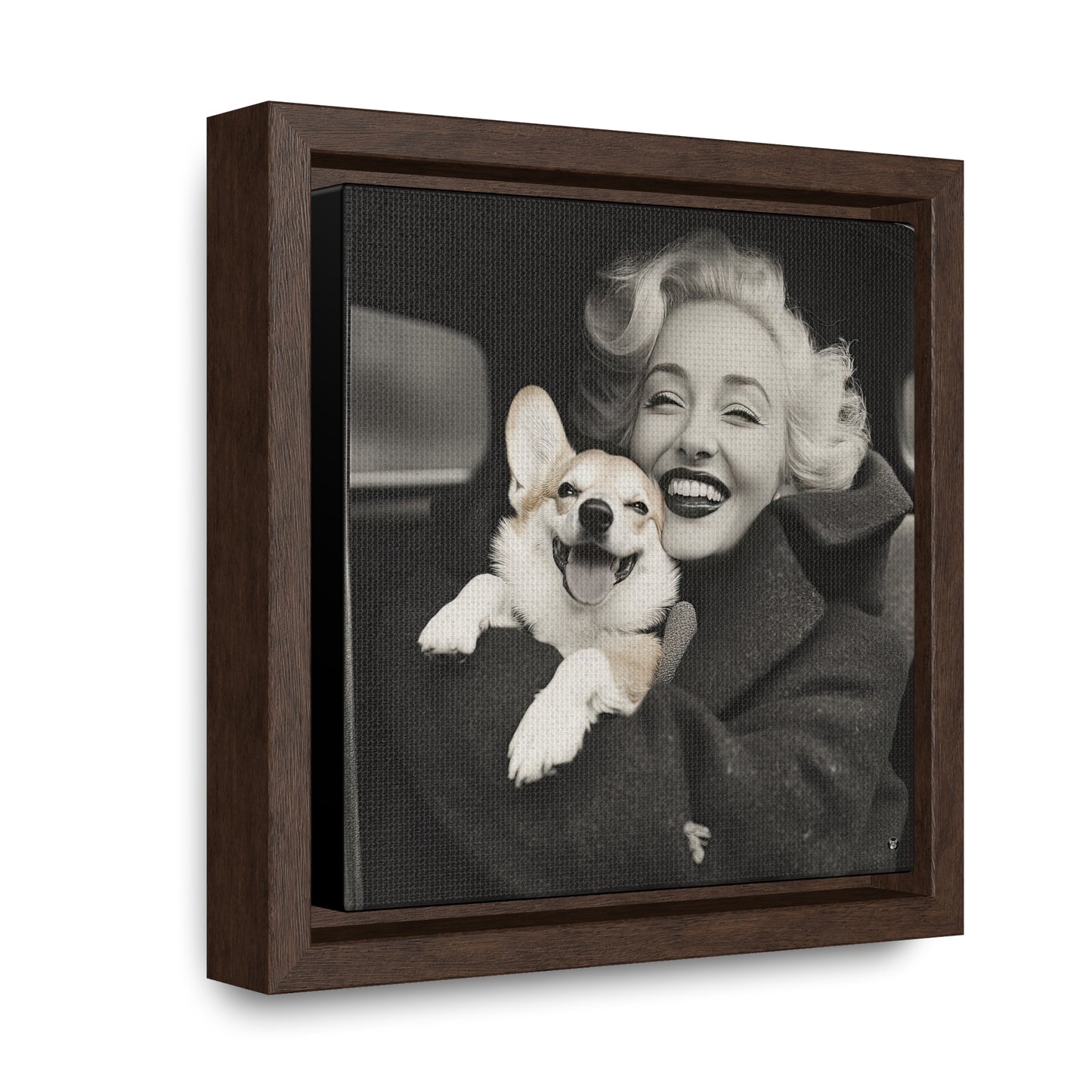 Marilyn's Bestie - Framed on Canvas