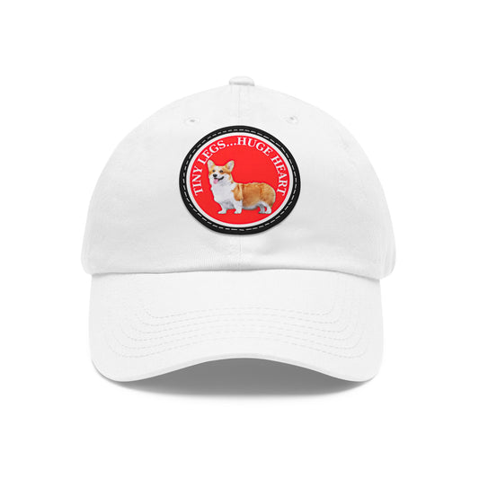 Tiny Legs...Huge Heart - Cap with Leather Patch