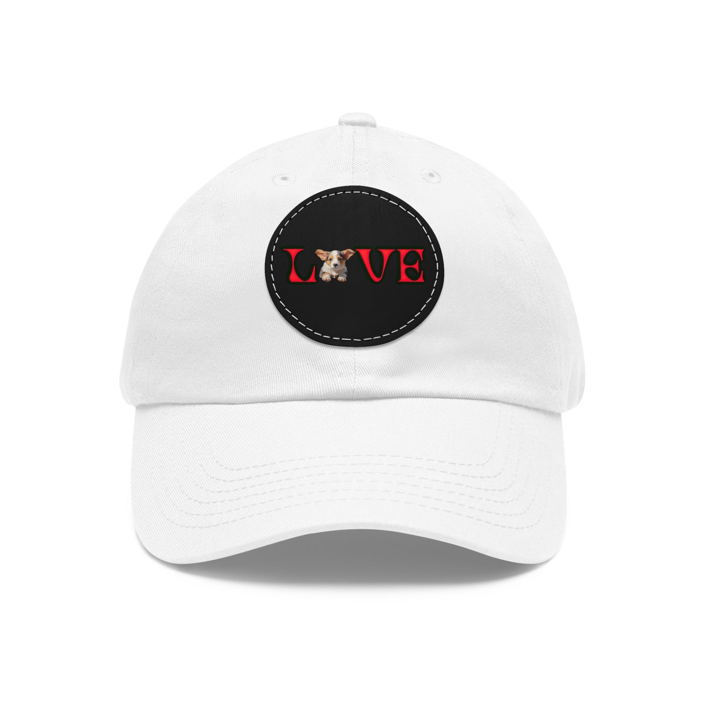 LOVE - Cap with Leather Patch
