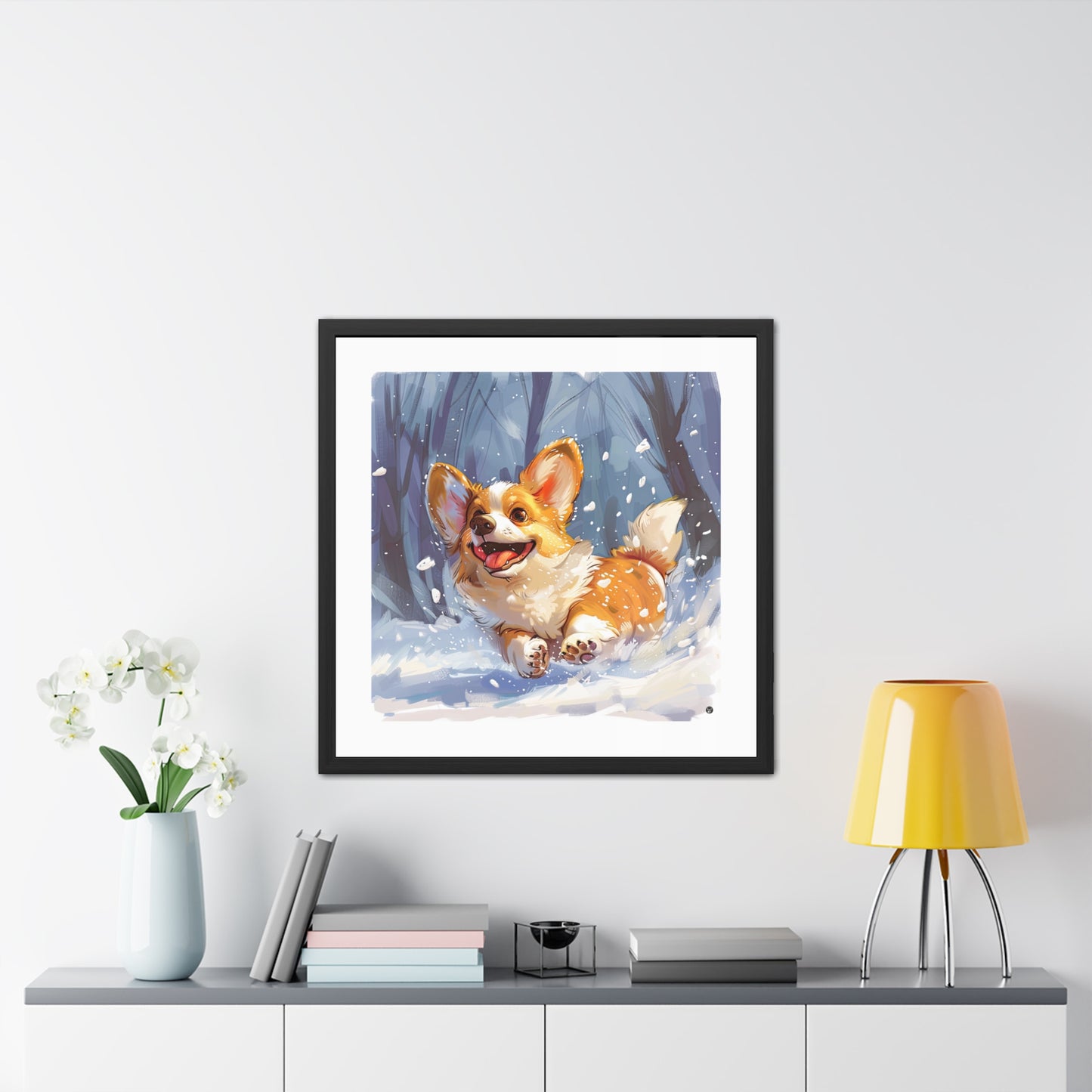 Winter Fun Framed Print