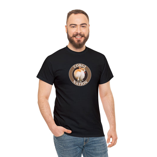 Corgi Nation - Unisex Heavy Cotton Tee