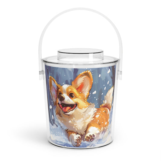 Winter Fun - Ice Bucket with Tongs