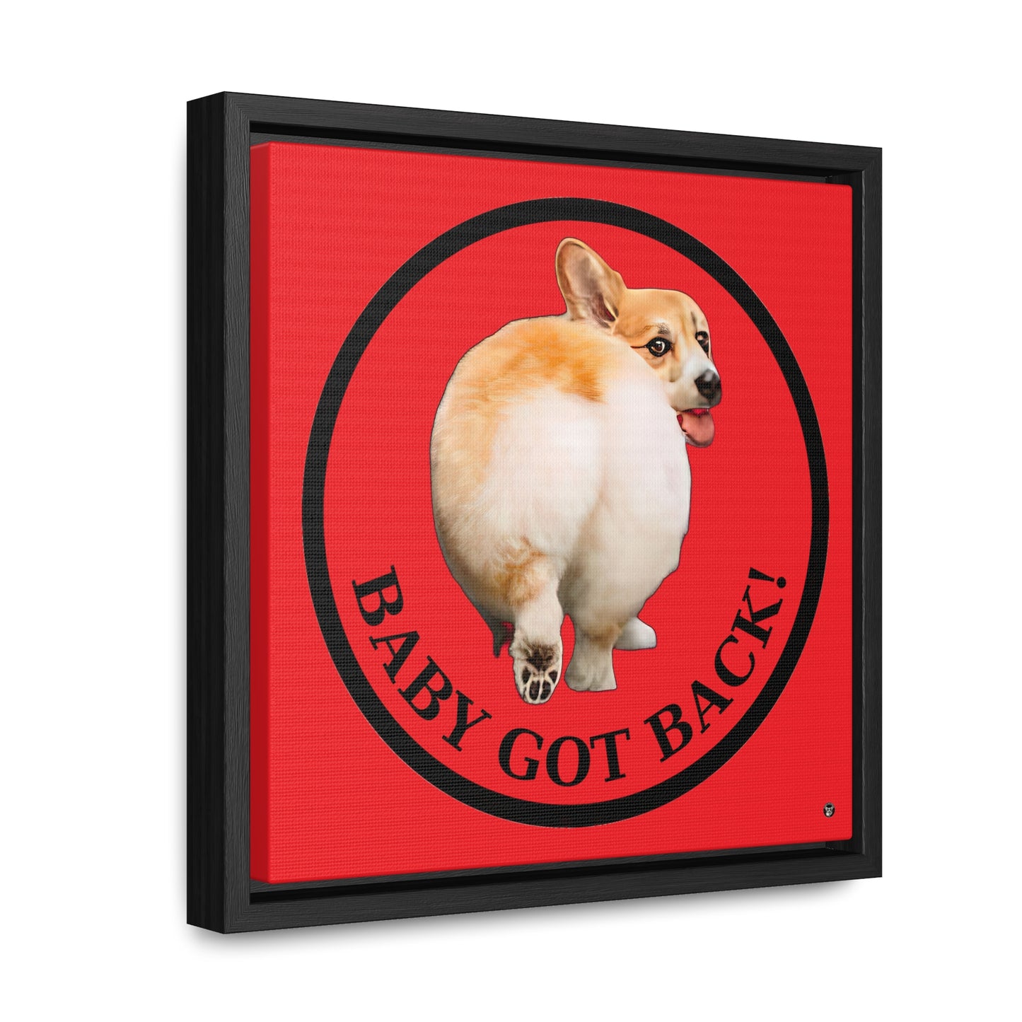 Baby Got Back - Framed on Canvas