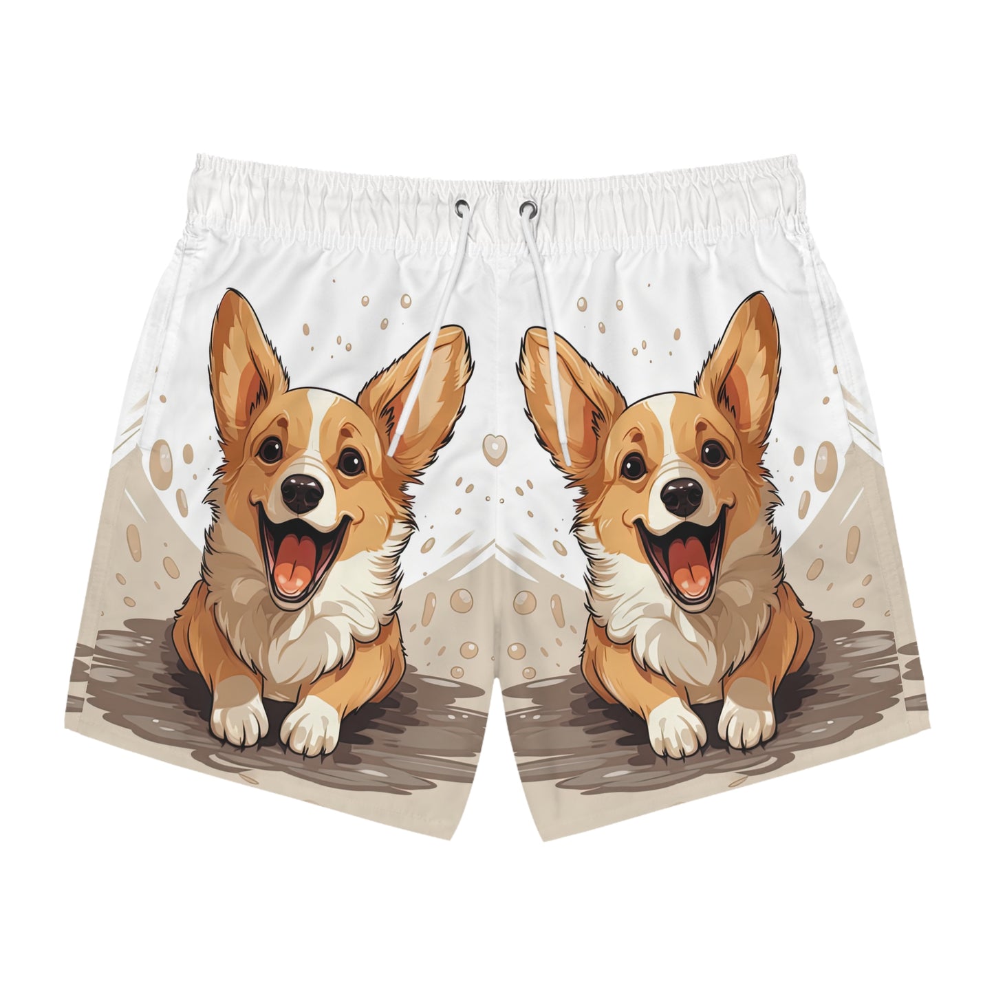Corgi Cuteness Swim Trunks