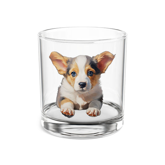 Puppy Portrait - Highball Glass