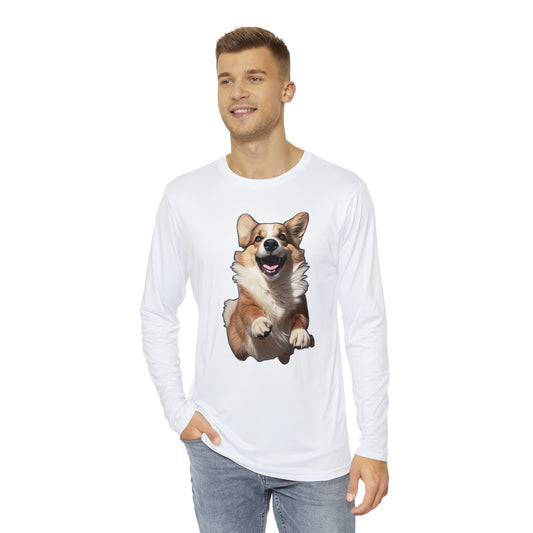 Flying Corgi - Long Sleeve Shirt