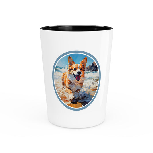 Coastal Corgi - Espresso/Shot Glass